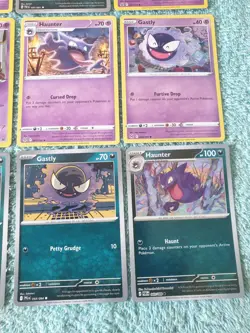 GASTLY, HAUNTER, & GENGAR BUNDLE OF POKEMON CARDS - Image 5
