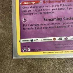 Gengar SWSH241 Prerelease Holo Promo - SWSH Sword & Shield Promo Cards EN - Image 2
