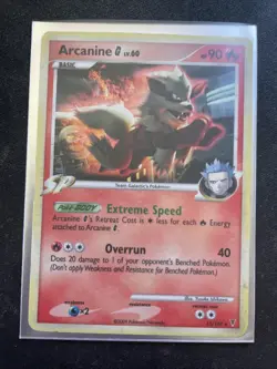Pokemon Arcanine G 15/147 - Supreme Victors Holo Rare 2009 with Card Sleeve! - Image 3