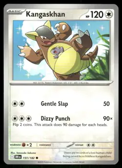 Kangaskhan 151/182 Destined Rivals Pokemon TCG trading card - Image 1