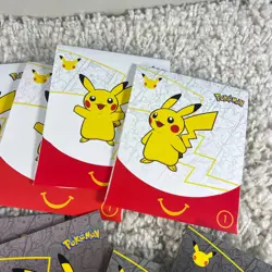 Lot Of 10 Sealed Pokemon 25th Anniversary McDonald's Happy Meal Card Packs 2021 - Image 3
