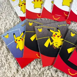 Lot Of 10 Sealed Pokemon 25th Anniversary McDonald's Happy Meal Card Packs 2021 - Image 5