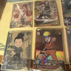 Naruto Chapter Jin Smriti CCG Series 3 Platinum 12 Packs Plus Extra Random Cards - Image 3