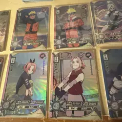 Naruto Chapter Jin Smriti CCG Series 3 Platinum 12 Packs Plus Extra Random Cards - Image 4