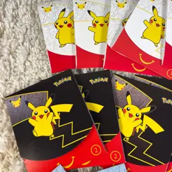 Lot Of 15 Sealed Pokemon 25th Anniversary McDonald's Happy Meal Card Packs 2021 - Image 2