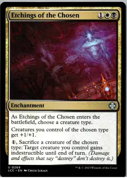 Etchings of the Chosen - U - Commander: The Lost Caverns of Ixalan - 269 - NM - - Image 1