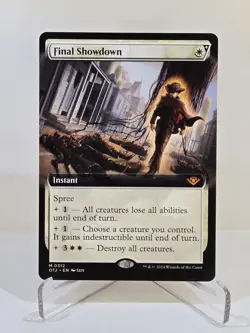 MTG Final Showdown (Extended Art) Outlaws of Thunder Junction Regular - Image 1