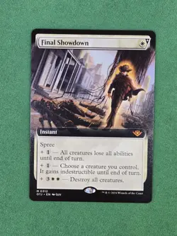 MTG Final Showdown (Extended Art) Outlaws of Thunder Junction Regular - Image 3