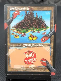 Magic The Gathering - Secret Lair: Deadpool - Mountain - #7126 - Image 1