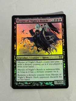MTG FOIL Myojin of Night's Reach Champions of Kamigawa Magic the Gathering - Image 1