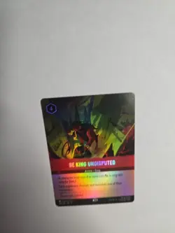 Disney Lorcana Fabled Be King Undisputed Epic Holo #216/204 EN9 TCG Card 2025 - Image 5