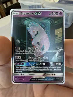 Mewtwo GX 78/73 - Shining Legends Secret Rare - Pokemon - VLP+ / NM - Image 1