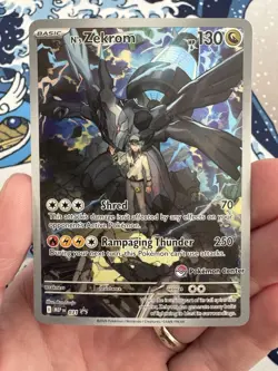 2025 Pokemon Center MEP Black Star Promos N's Zekrom #031 - Image 1