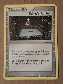 Pokemon Sidney's Stadium 82/108 ex Power Keepers LP-MP See Pictures - Image 1
