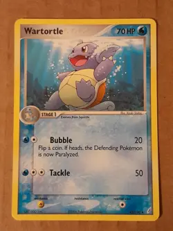 Pokemon Wartortle 42/100 Crystal Guardians NM-MT See Pictures - Image 1