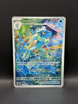 Frogadier 089/086 IR Chaos Rising ILLUSTRATION RARE HOLO Pokemon English Me04 EN - Image 1