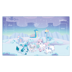 Official Pokemon TCG 2026 Korean League Playmat Aurora EXCLUSIVE NEW - Image 1