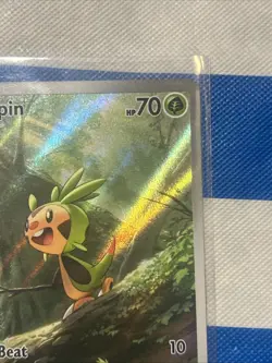 Chespin 087/086 Illustration Rare Pokemon TCG Chaos Rising NM Pokemon - Image 4