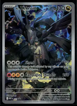 N's Zekrom MEP 031 Ascended Heroes Pokemon Promo - Image 1