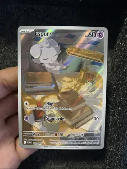 Pokemon TCG Espurr 95/88 Illustration Rare Perfect Order - Image 2