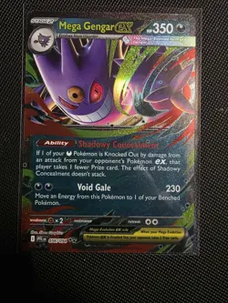 Mega Gengar Ex 56/94 Phantasmal Flames Pokemon TCG - Image 1