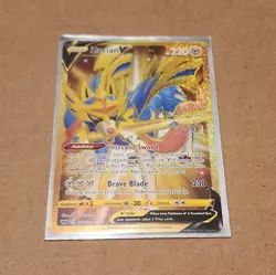 Pokemon Zacian V 211/202 Swsh01 Sword & Shield Full Art Holo Secret Rare - Image 1