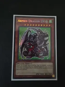 Armed Dragon LV10 MZMU-EN065 Secret Rare 1st Edition NM Yugioh - Image 1