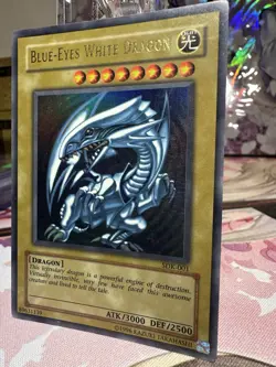 Blue-Eyes White Dragon SDK-001 Ultra Rare Unlimited Edition - Played - YuGiOh! - Image 2