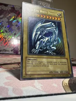 Blue-Eyes White Dragon SDK-001 Ultra Rare Unlimited Edition - Played - YuGiOh! - Image 3