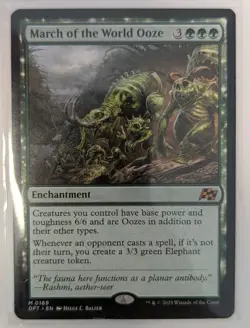 March of the World Ooze Aetherdrift - MTG MYTHIC - Image 1