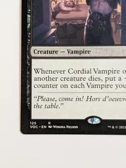 MTG - 1x Cordial Vampire - Commander: Innistrad Crimson Vow - NM - Magic - #125 - Image 5