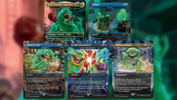GHOSTBUSTERS SLIMER Secret Lair Non Foil Edition | Factory Sealed | MTG - Image 1