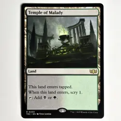 TEMPLE OF MALADY MTG TDC - CARTE MAGIC THE GATHERING EN NEUF - Image 1