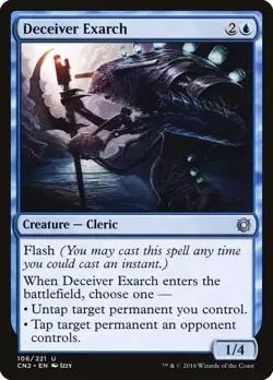 mtg magic Deceiver Exarch conspiracy ENGLISH Exarque fourbe - Image 1