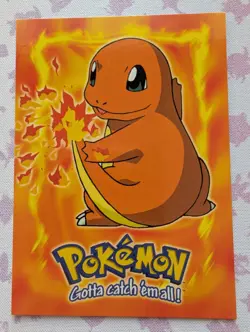 Charmander Charmeleon Charizard E4 E5 E6 Topps Movie Non Holo Pokemon Cards - Image 2
