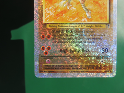 Pokemon Hitmonlee 13/110 Reverse Holo Legendary Collection Front HP, Back Damag - Image 4