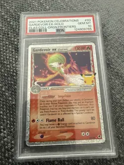 Pokemon 2021 Celebrations Gardevoir EX Holo Classic Collection PSA 10 - Image 1