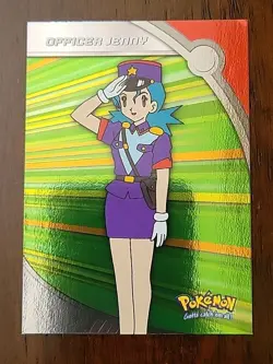 LP! Officer Jenny HV17 Foil Topps Pokemon Series 3 TV Animation Edition - Image 1