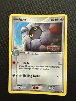 Shelgon 39/108 Power Keepers Reverse Holo Pokemon - Image 1