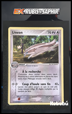 Carte Pokemon Lineon 38/109 Ex Rubis et Saphir RS Bloc EX FR - Image 1