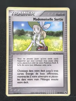 Carte Pokemon Mademoiselle Sortie 83/109 Ex Rubis et Saphir RS Bloc EX FR - Image 2