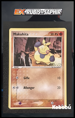 Carte Pokemon Makuhita 56/109 Ex Rubis et Saphir RS Bloc EX FR 1 - Image 1