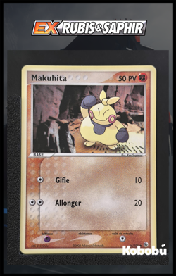 Carte Pokemon Makuhita 56/109 Ex Rubis et Saphir RS Bloc EX FR 2 - Image 1