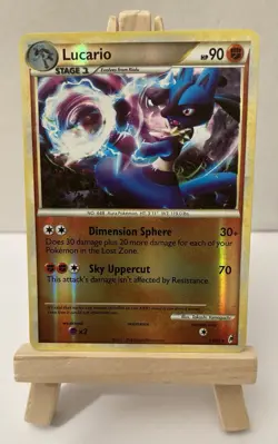 Pokemon - Lucario - Call of Legends 14/95 - Holo Rare 2011 - LP - Image 1