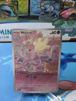 Milcery 152/142 SV Stellar Crown Illustration Rare Pokemon NM - Image 1