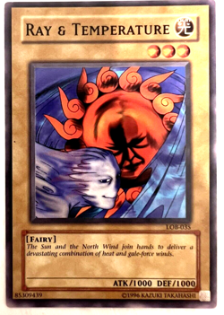 YuGiOh! - Ray & Temperature - Common - Image 1