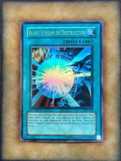 Yugioh Burst Stream of Destruction AST-038 Ultra Rare 1st Ed LP - Image 1