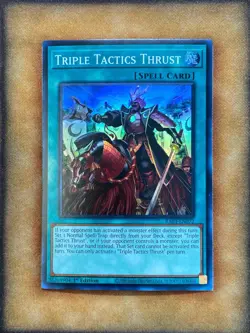 Yugioh Triple Tactics Thrust RA03-EN072 Super Rare 1st Ed NM - Image 1