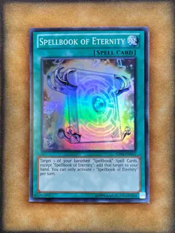 Yugioh Spellbook of Eternity AP04-EN011 Super Rare NM - Image 1