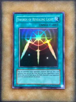 Yugioh Swords of Revealing Light RP01-EN012 Super Rare Original Print LP - Image 1